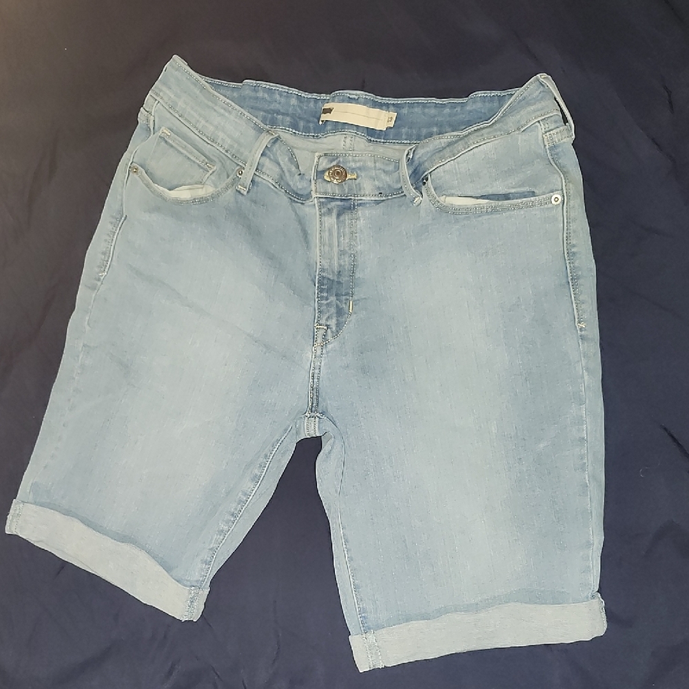 Levi's Faded Blue Denim Jeans